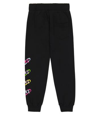 Safety Pin cotton sweatpants | Versace Kids