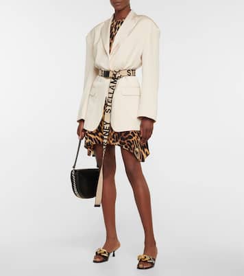 Robe imprimée en soie | Stella McCartney