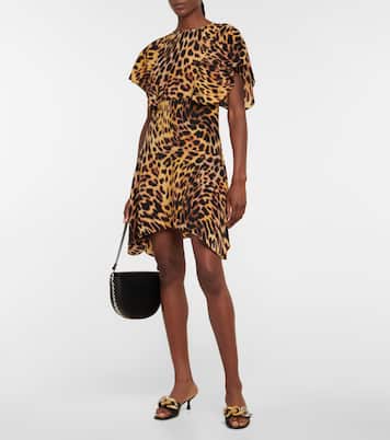 Robe imprimée en soie | Stella McCartney