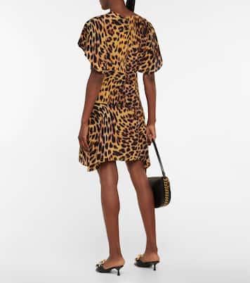 Robe imprimée en soie | Stella McCartney