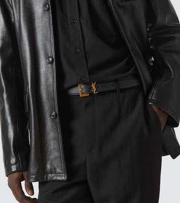 Gürtel Cassandre aus Leder | Saint Laurent