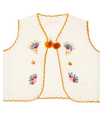 Sylna embroidered sweater vest | Louise Misha