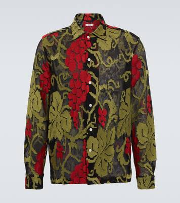 Vineyard cotton shirt | Bode