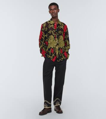 Vineyard cotton shirt | Bode