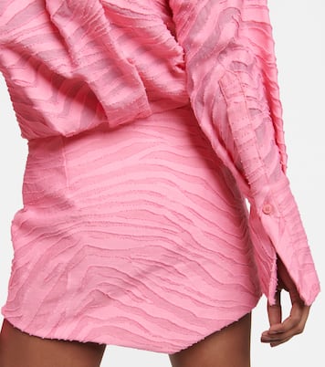 Minikleid Silvye aus Fil Coupé | The Attico