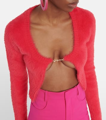 Cardigan La Maille Neve Manches Longues | Jacquemus