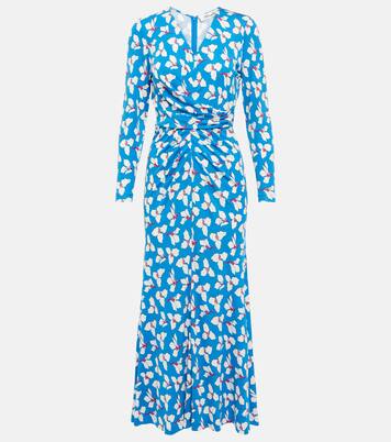 Printed jersey midi dress | Diane von Furstenberg