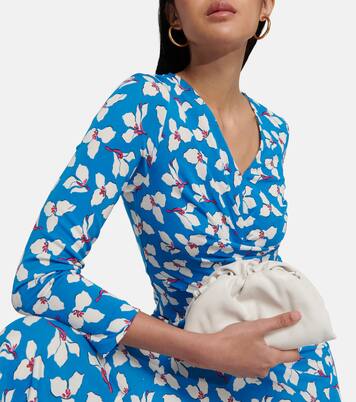 Printed jersey midi dress | Diane von Furstenberg
