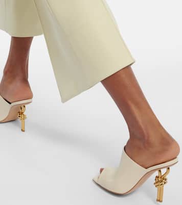 Knot leather mules | Bottega Veneta
