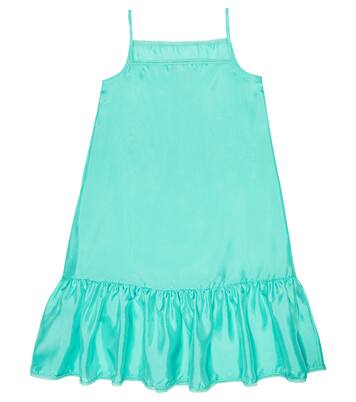 Grape silk slip dress | Caramel