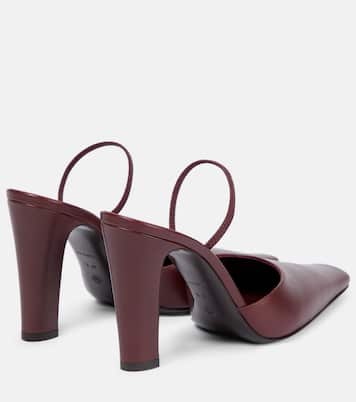 Leather slingback pumps | The Row