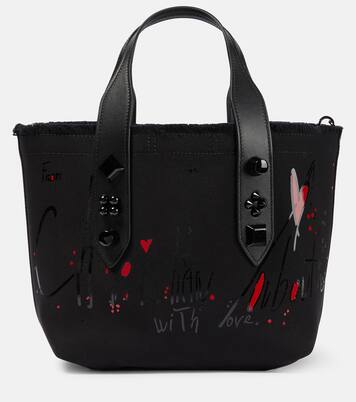 Tote Frangibus Small de lona | Christian Louboutin