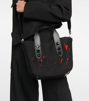 Tote Frangibus Small de lona | Christian Louboutin
