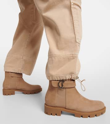 CL Chelsea suede ankle boots | Christian Louboutin