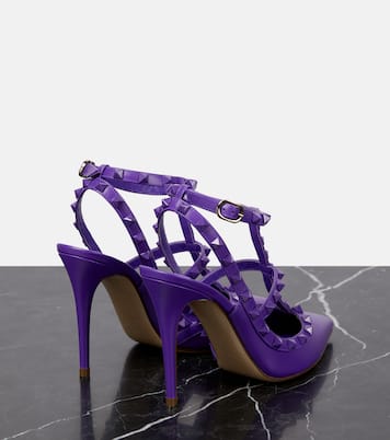 Pumps Rockstud 105 aus Leder | Valentino Garavani