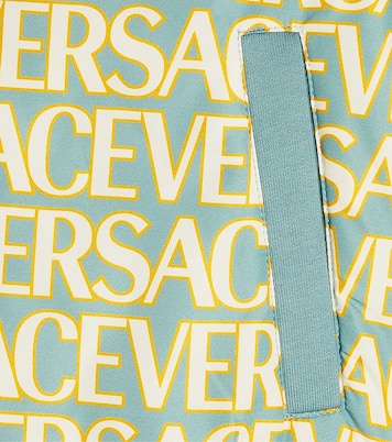 Bomber imbottito con logo | Versace Kids