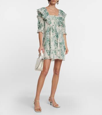 Robe à fleurs | Ganni