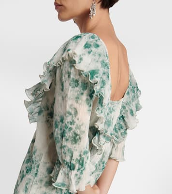 Robe à fleurs | Ganni