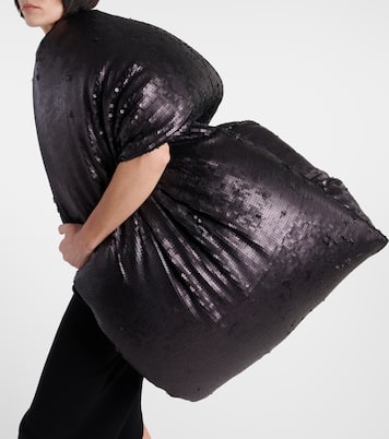 Daunenjacke mit Pailletten | Rick Owens