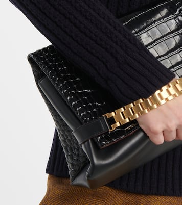 Pull en laine à double col | Victoria Beckham