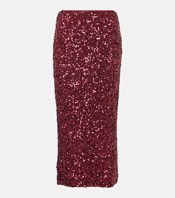 Midirock mit Pailletten | Rotate