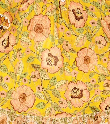 Junie floral cotton top | Zimmermann Kids