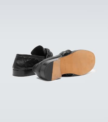 Astaire leather loafers | Bottega Veneta