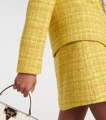 Embellished tweed jacket | Valentino