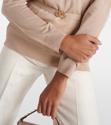 Pullover VLogo Signature aus Schurwolle | Valentino