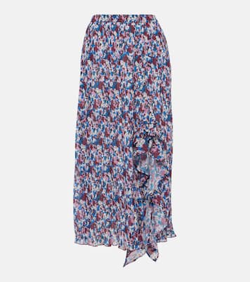 Maxirock aus Satin | Ganni