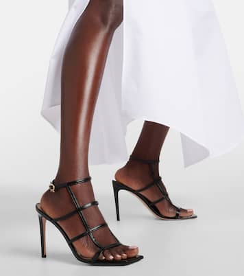 Sandalen Mondry 95 aus Leder | Gianvito Rossi