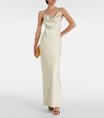 Satin slip dress | Rotate