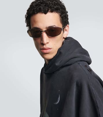 Mercury 오벌 선글라스 | Balenciaga