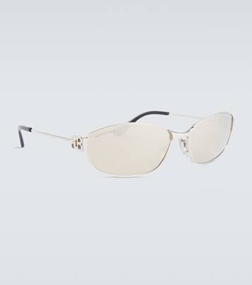 Mercury 오벌 선글라스 | Balenciaga