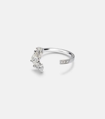 Bague Serti sur Vide en or blanc 18 ct et diamants | Repossi