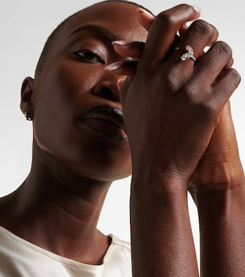 Bague Serti sur Vide en or blanc 18 ct et diamants | Repossi