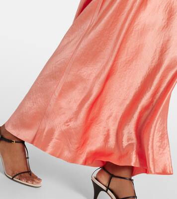 Robe longue en satin | Vince