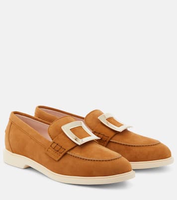 Loafers Viv‘ Rangers aus Veloursleder | Roger Vivier
