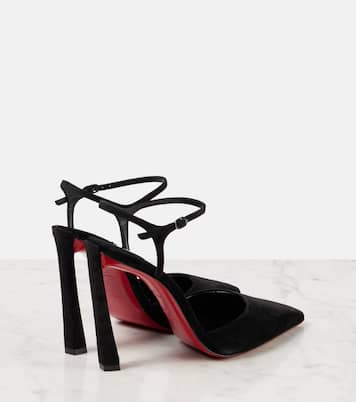 Escarpins Condora Riviera 100 en daim | Christian Louboutin