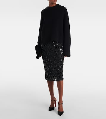 Escarpins Condora Riviera 100 en daim | Christian Louboutin