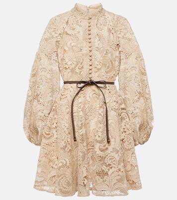 Robe Waverly en dentelle | Zimmermann