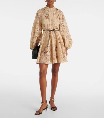 Robe Waverly en dentelle | Zimmermann