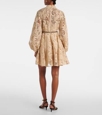 Robe Waverly en dentelle | Zimmermann