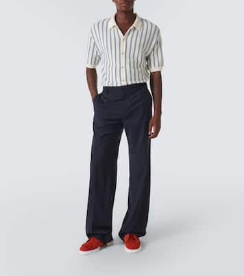 Baskets Jimmy en daim | Christian Louboutin