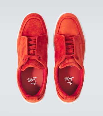 Baskets Jimmy en daim | Christian Louboutin