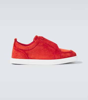 Baskets Jimmy en daim | Christian Louboutin