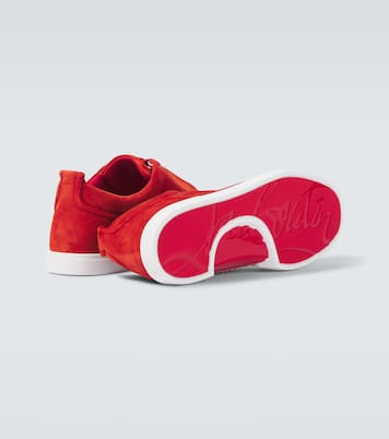 Baskets Jimmy en daim | Christian Louboutin