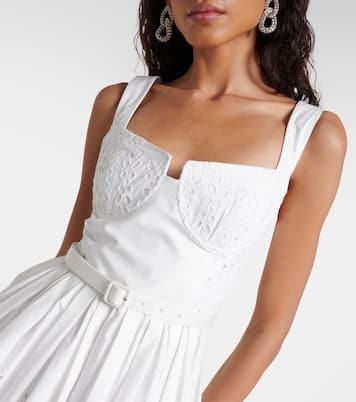 Minikleid aus Baumwolle | Self-Portrait