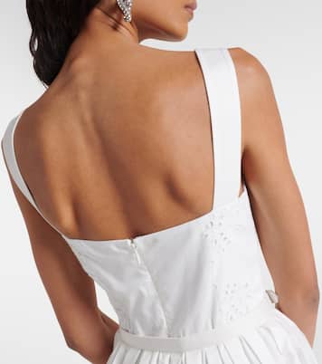 Minikleid aus Baumwolle | Self-Portrait