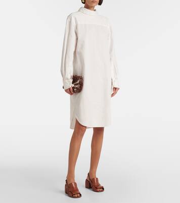 Minikleid aus Baumwollpopeline | Dries Van Noten